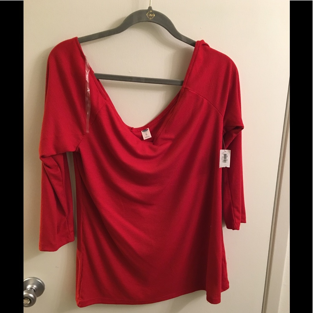 Soft cute off shoulder